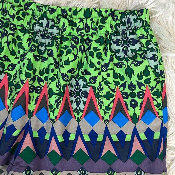 J. Crew Allover Print Shorts Geo Print 4 - Picture 2 of 4